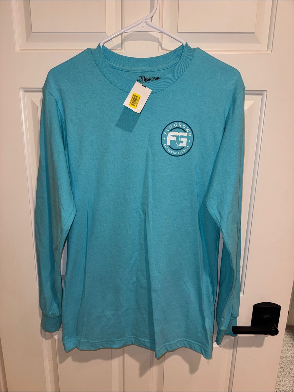 Men's Long Sleeve Shirt in Teal